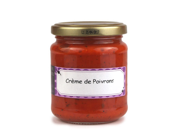 Crème de poivrons - 200 gr